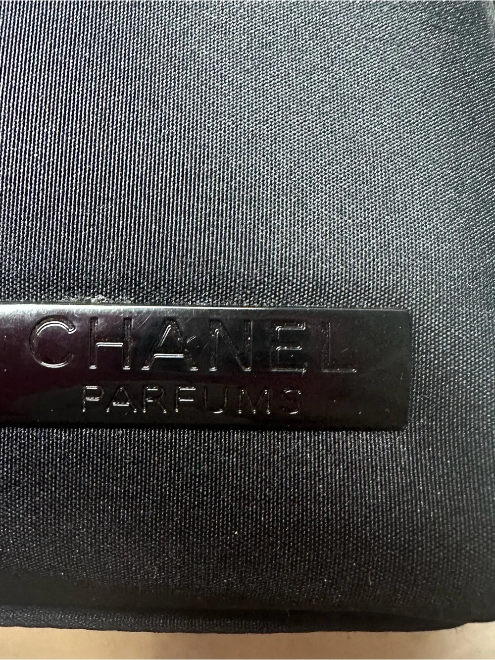 CHANEL Black Cosmetic Pouch